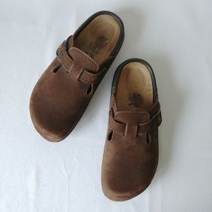 Bikenstock Tatami brown mules clogs L9